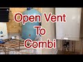 How to convert a heat only boiler to a combi boiler  central heating