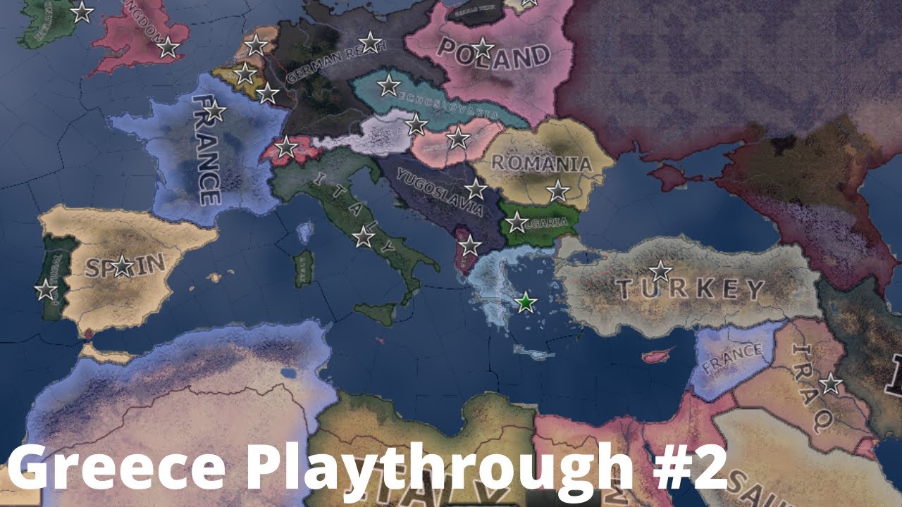 Hoi4 Greece Playthrough 2 YouTube