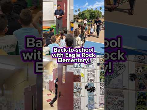 Back-to-school with Eagle Rock Elementary