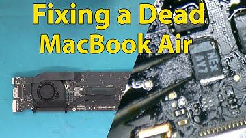 Repairing a Dead  MacBook Air A1466 2017 - Easy Fix