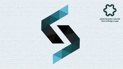 illustrator tutorial - Custom Letter Logo Design Using LowPoly Style - Text Effect Logo Design