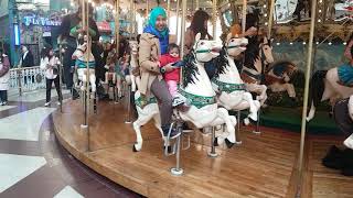 Lotte World carousel horse