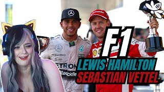 Reacting to Lewis Hamilton and Sebastian Vettel being hilarious  | Girl React
