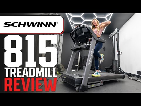 Schwinn 815 - A Great Treadmill For A Great Price!