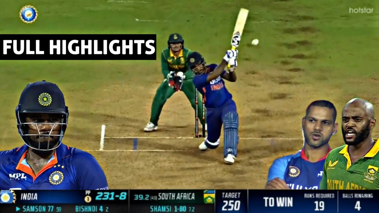 india dakshin africa live match video