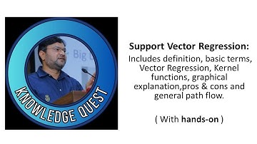 2 4 Support Vector  Regression