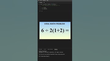 Viral Math Problem in Python....