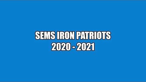 SEMS Iron Patriots 2020 - 2021 VEX Change Up Season Start