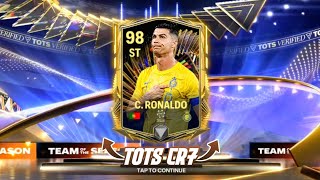 I GOT RONALDO FROM TOTS EXCHANGE PACKS OPENING! Fc mobile