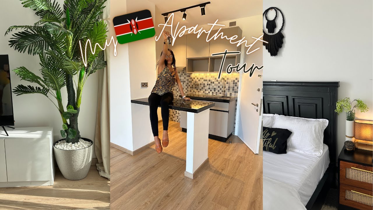 My Kenyan Fully Furnished Apartment Tour | Nairobi Lifestyle