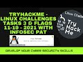 TryHackMe Linux Challenges walkthrough/write-up task 3 & Flags 11-19 Video 2 in 2021. WATCH NOW!