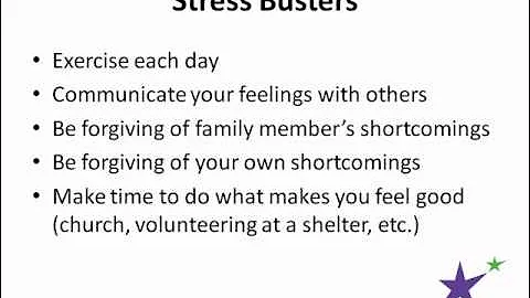 Stress Management - Can Do MS Webinar - April 12, 2011