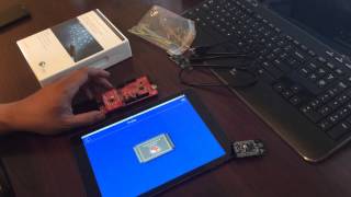 Demonstrating the Cypress CySmart™ iOS App