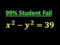 Solving a 'Harvard' University entrance exam | Find x & y?
