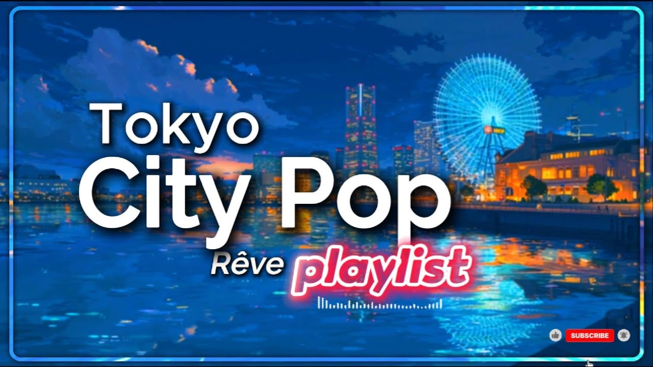 Tokyo Bossa City Pop】 Autumn Night Drive City Pop | Chill