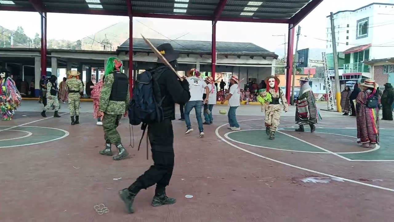 Carnaval triqui en San Andrés Chicahuaxtla en 2026.