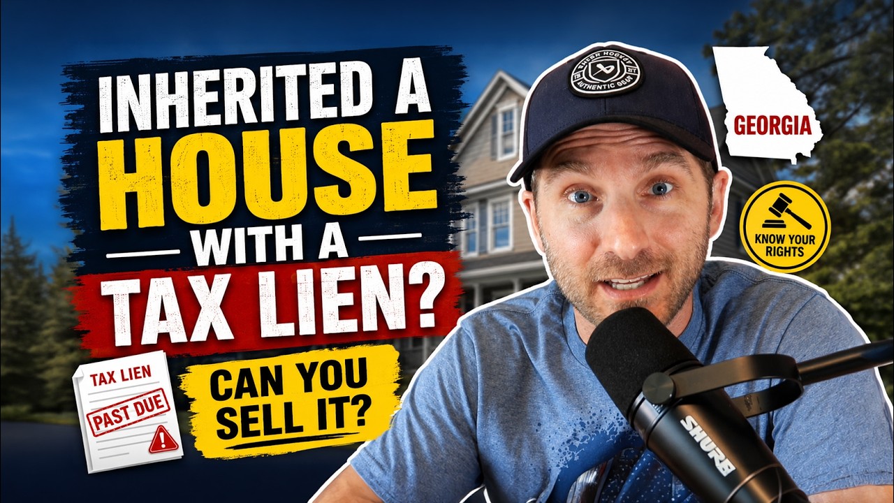 Inherited a house in Georgia with a tax lien? Can you still sell it?