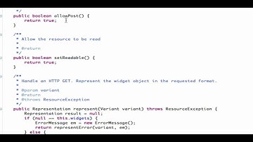 Part 2 of 3: The Anatomy of a RESTful Web Service