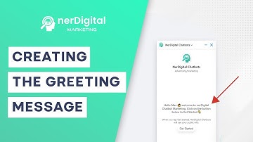 How to Create a Messenger Greeting Message  – nerDigital Chatbot Marketing