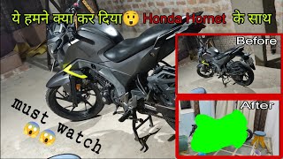 Honda Hornet Modified || Hornet 160r Restoration At Home || honda hornet restoration modified