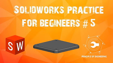 SolidWorks Tutorial for beginners Exercise 5