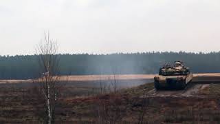 1st Cavalry Division - Live Fire Tank Exercise in Pabradé, Lithuania