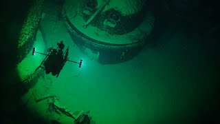 The Wreck of Battleship Roma - Shattered and Buried in Silt