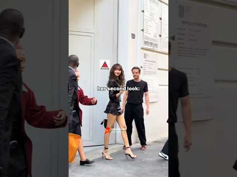 Lisa serving looks in Paris #kpop #fashion #lisa #blackpink #blink #shortsviral