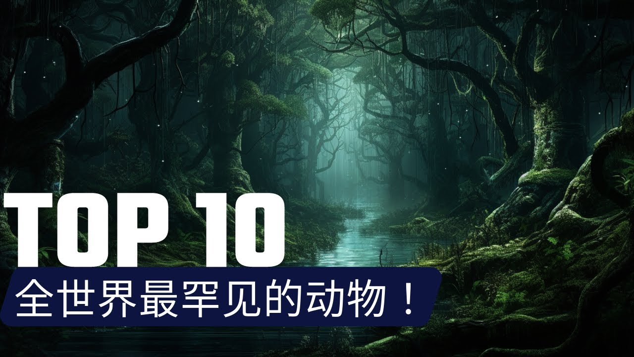 全世界最罕见的10种动物! - YouTube