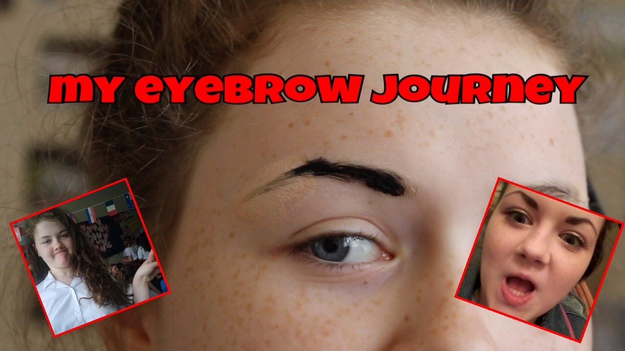my eyebrow journey | magicalchl0e