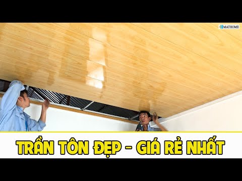 Video Thi công Trần Tôn Giả Gỗ, Trần Tôn Xốp PU 3 lớp chống... - youtube