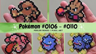 Can I Make ALL 151 Pokémon 🎨 Project 151: Hitmonlee to Weezing (#0106-#0110)