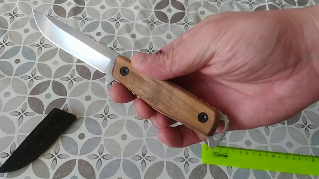 Обзор ножа Red Steel от Кизляр Суприм. - YouTube