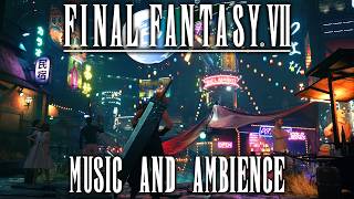 rest under the city lights... (FFVII music and ambience)