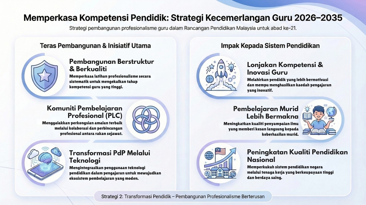 Strategi 2: Memperkasakan Kompetensi Pendidik