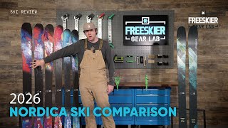 4 Skis - 4 Types Of Skiers - 2026 Nordica Ski Lineup Comparison