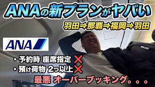 ANAの新プランが大炎上？実際に話題のシンプルプランに乗ってみた【東京⇒那覇⇒福岡⇒東京】