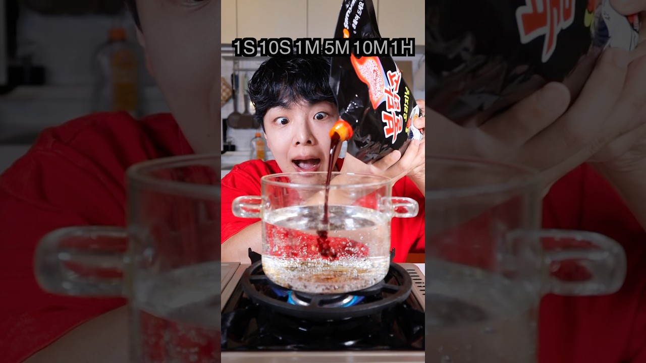 Spicy enoki mushroom #challenge #stoneychoi