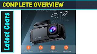 Dash Cam 1296P Front Dashcam V300 WiFi Best HD Car Security Driving Recorder with Night Vision