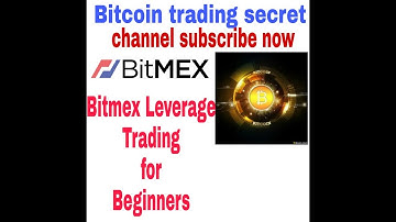 Bitmex Leverage Trading For Beginners