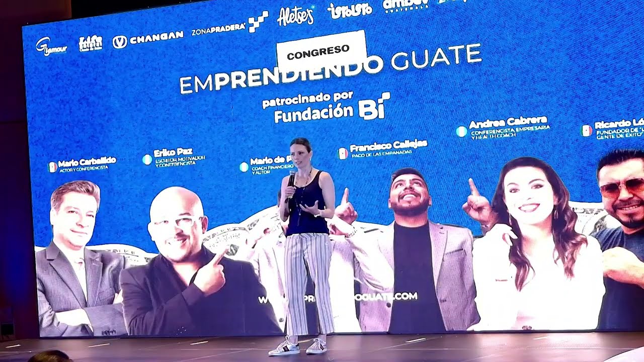 Maria José Paiz en Emprendiendo Guate 2025 1