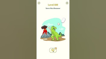 DOP 2 Level 235 | Save the dinosaur #shorts