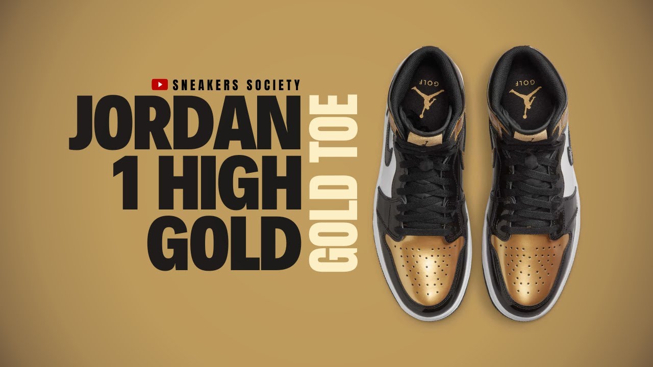Golfheadz | A look at the Jordan 1 High Golf “Gold Toe
