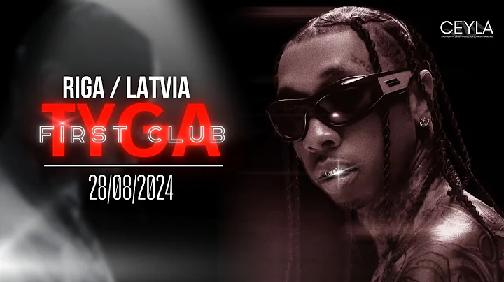 Rapper TYGA in Riga / FIRST Club / 28.08.2024 / CEYLA