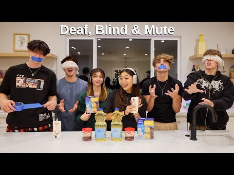 Download DEAF BLIND AND MUTE BAKING CHALLENGE