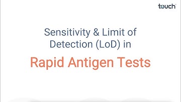 What are Sensitivity and Limit of Detection (LoD) in Rapid Tests?