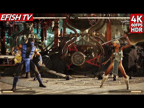UMK3 Sub-Zero vs Age of Conan Ashrah (Hardest AI) - Mortal Kombat 1
