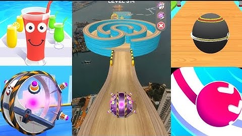 Going Balls3D,juicerun,skyrollingball3d, Level up balls,All Levels Gameplay Android, ios Walkthrough