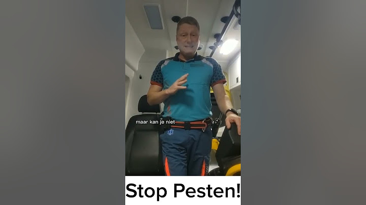Pesten MOET stoppen