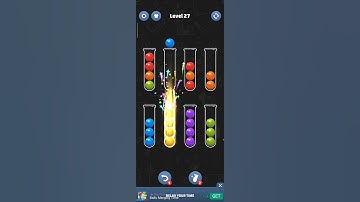 Ball sort game 27  #full video available in my channel